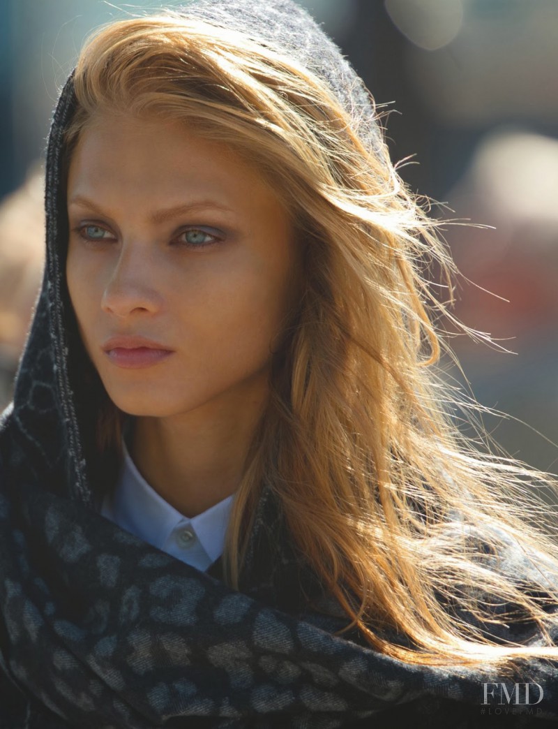 Anna Selezneva featured in Uptown, October 2013