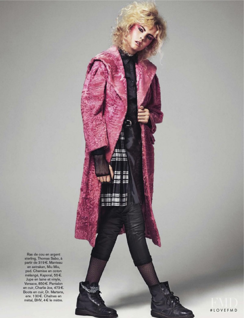 Wylie Hays featured in Pink Punk, November 2013