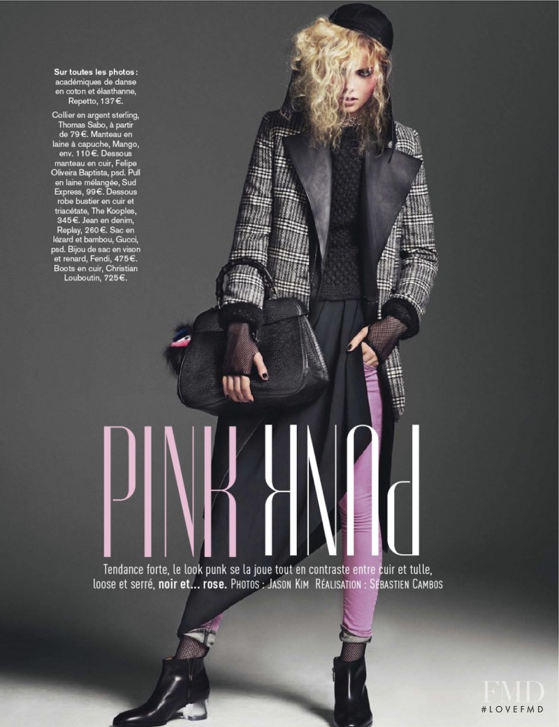 Wylie Hays featured in Pink Punk, November 2013