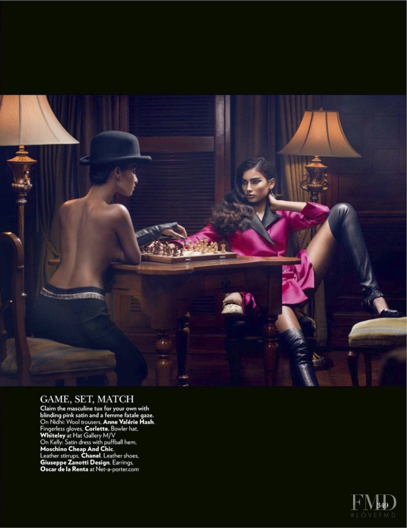 Kelly Gale featured in Dangerous Liaisons, October 2013