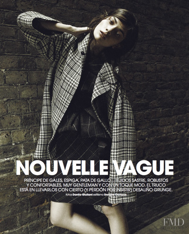 Antonina Vasylchenko featured in Nouvelle Vague, October 2013