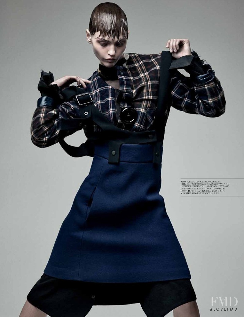 Sasha Pivovarova featured in Check Mate, October 2013