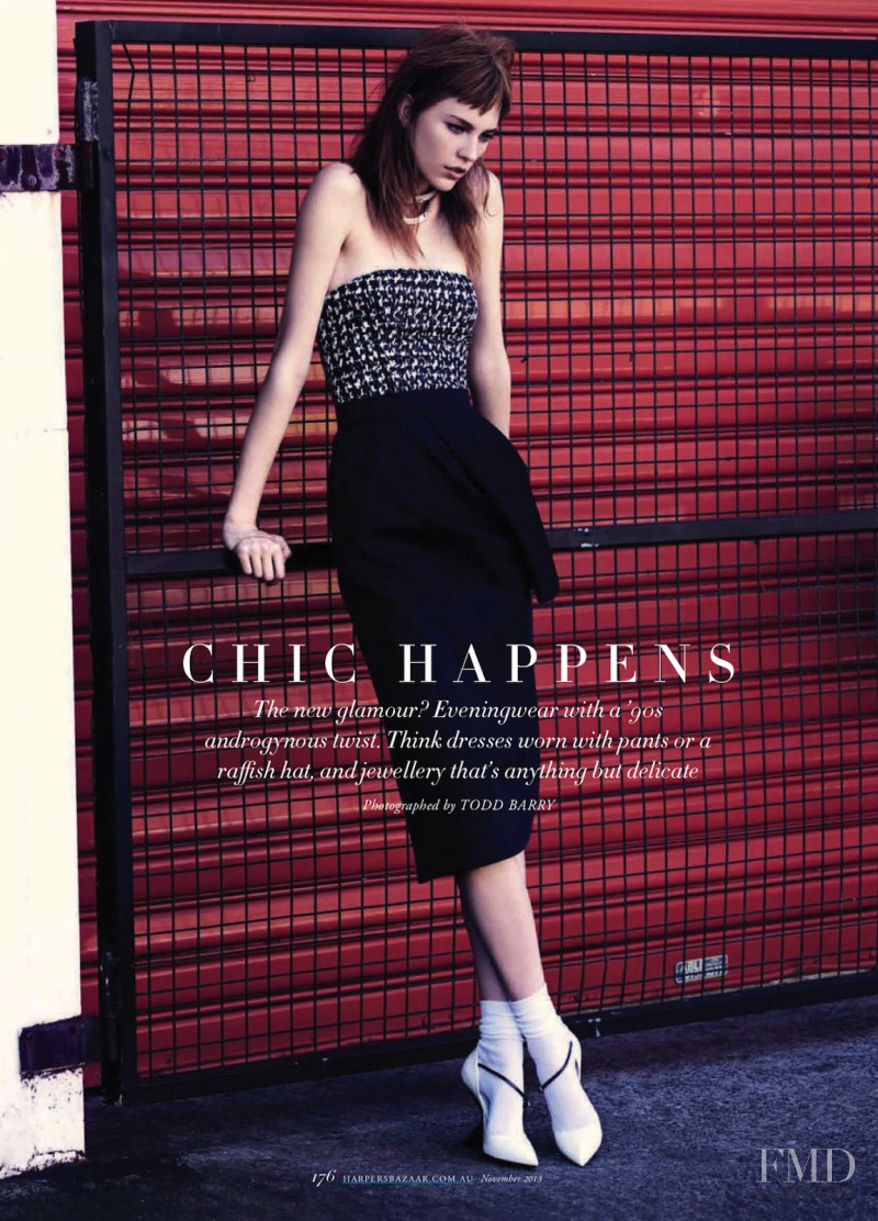 Nicole Pollard featured in Chic Happens, November 2013