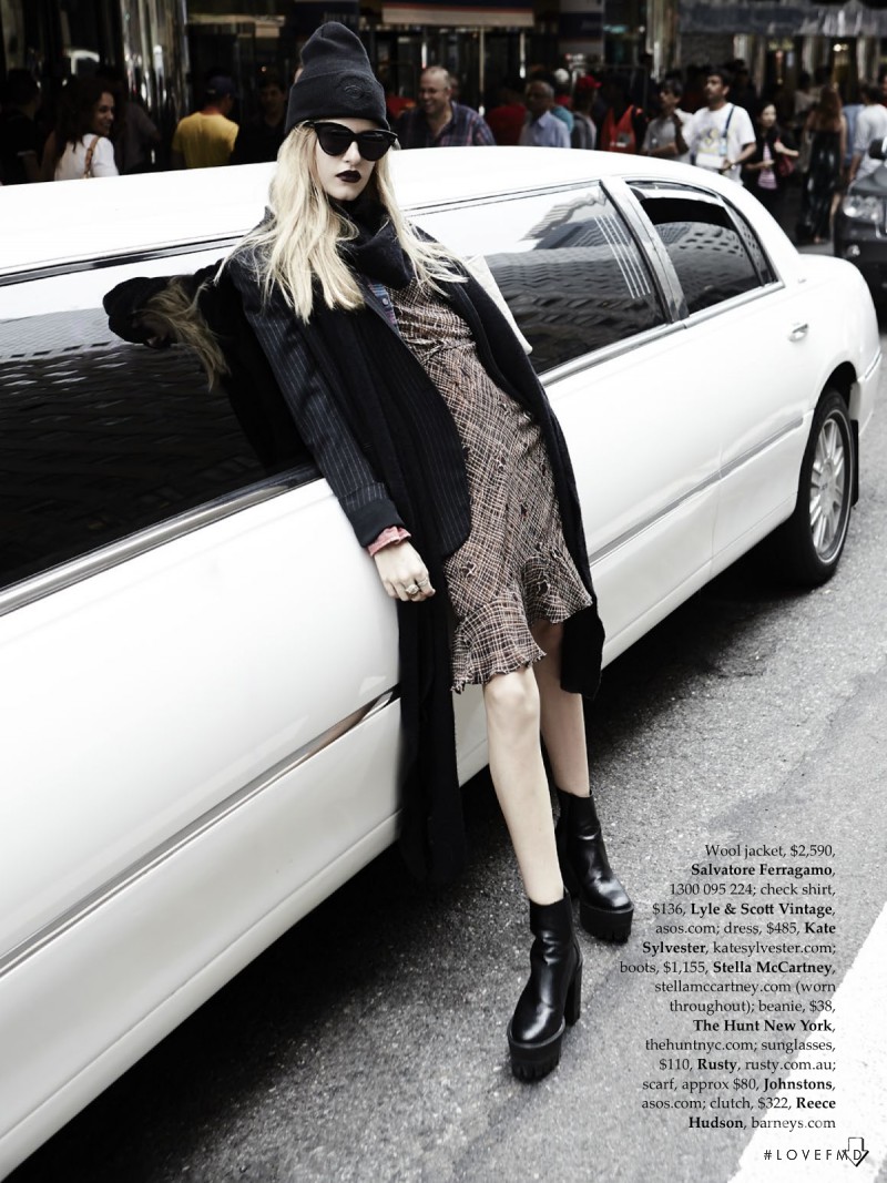 Louise Parker featured in Rebel Rebel, October 2013