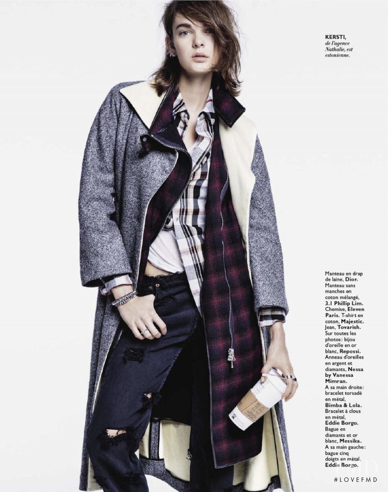 Kersti Pohlak featured in Sous Le Manteau, October 2013