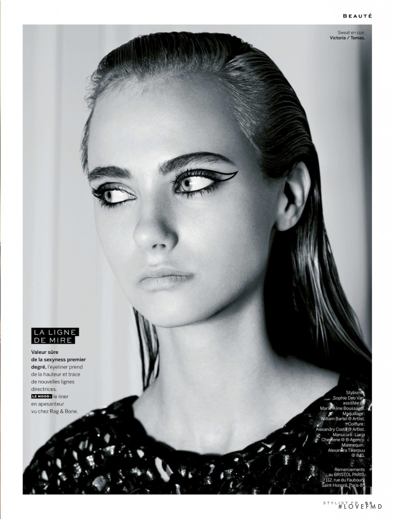 Alexandra Tikerpuu featured in Eye Contact, October 2013