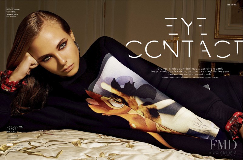 Alexandra Tikerpuu featured in Eye Contact, October 2013