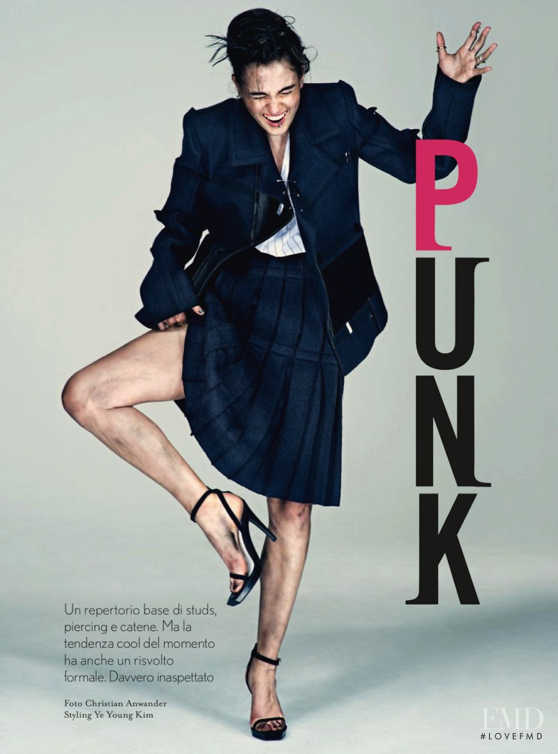 Elinor Jade Weedon featured in Punk, October 2013