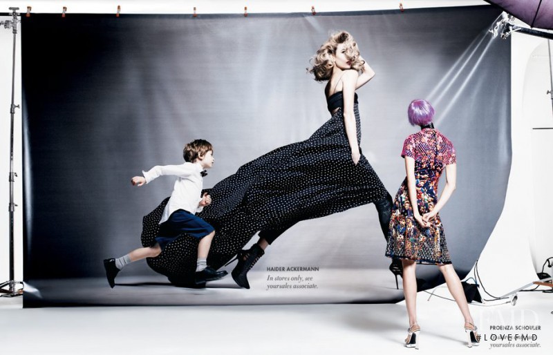 Karlie Kloss featured in The Art of Fashion, March 2013