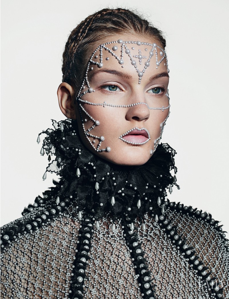 Kirsi Pyrhonen featured in Virgin Mcqueen, November 2013