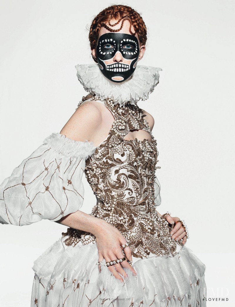 Magdalena Jasek featured in Virgin Mcqueen, November 2013