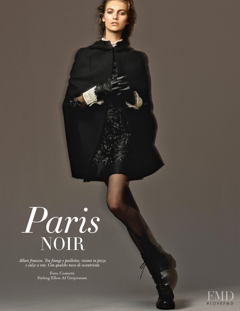 Iris van Berne featured in Paris Noir, October 2013
