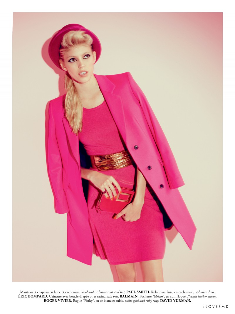 Devon Windsor featured in Pink New Deal, October 2013