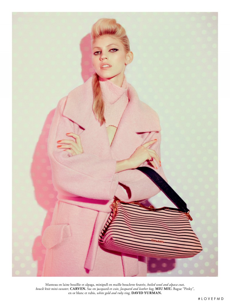 Devon Windsor featured in Pink New Deal, October 2013