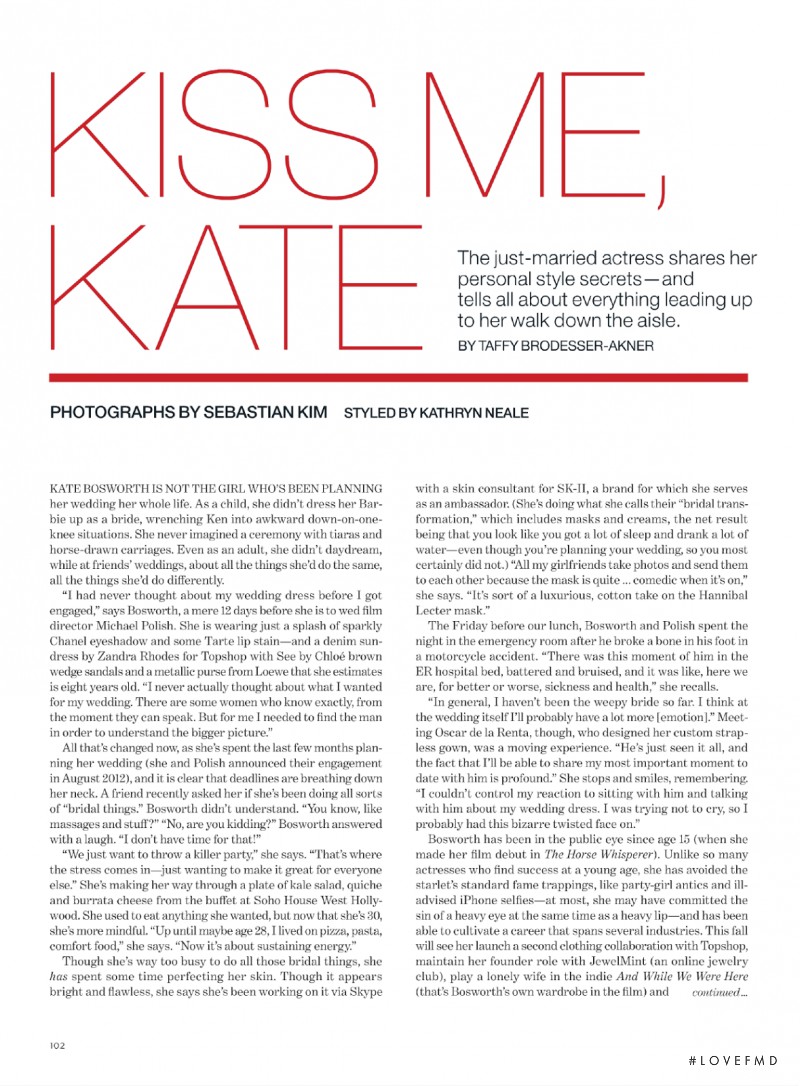 Kiss Me, Kate, November 2013