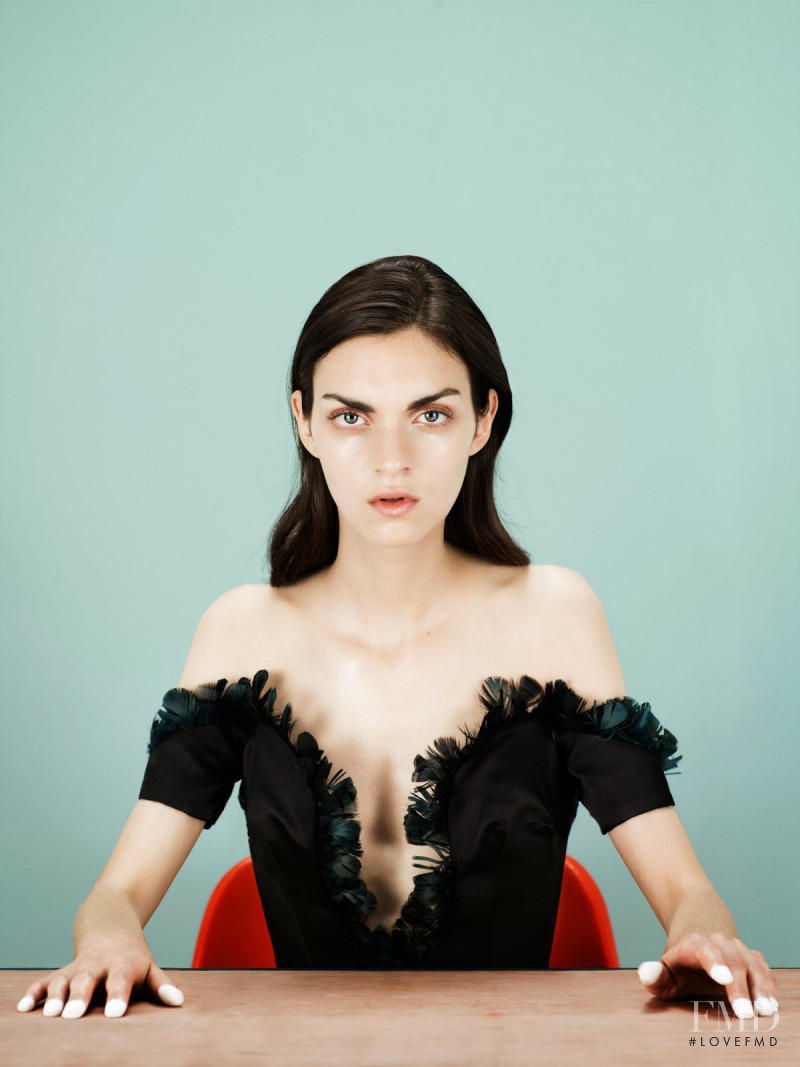 Magda Laguinge featured in The Room, September 2013