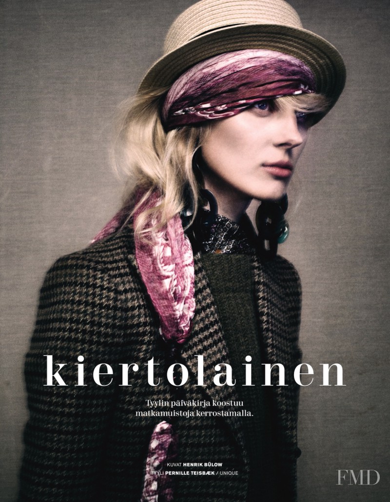 Olga Sherer featured in Kiertolainen, September 2013