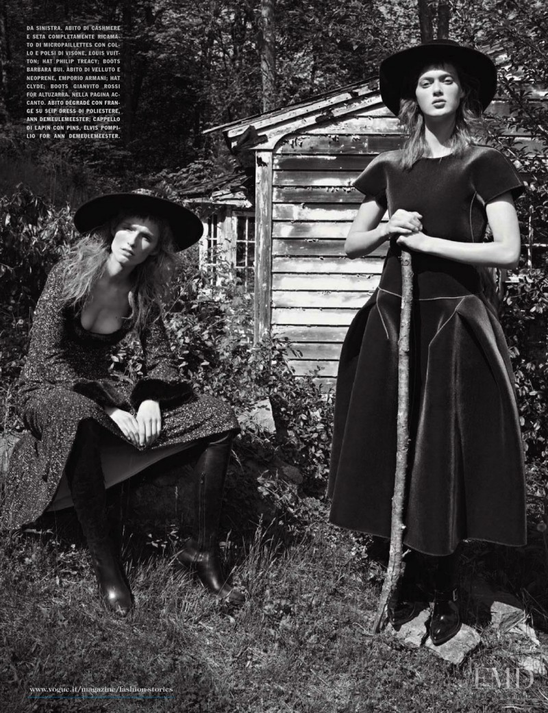 Manuela Frey featured in Lost In The Country, October 2013