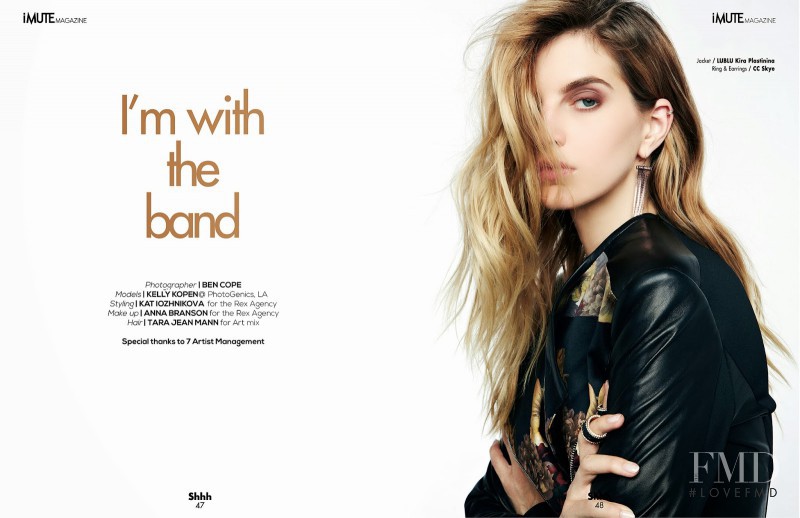 Kelly Kopen featured in I\'m With The Band, September 2013