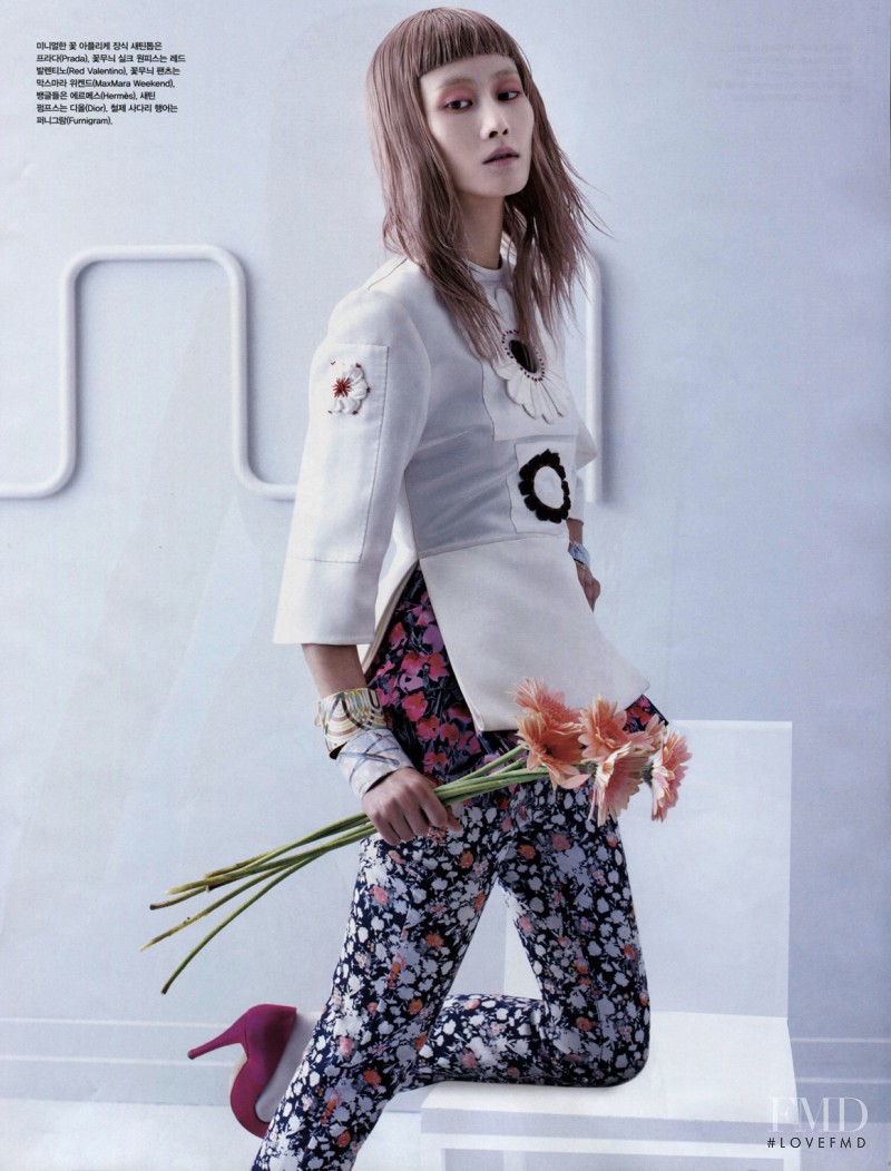 Hyun Yi Lee featured in Floral Index, April 2013