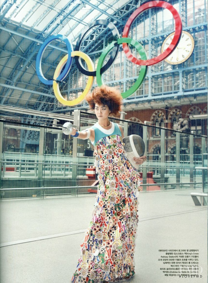 Hyoni Kang featured in Go Olympic!, July 2012