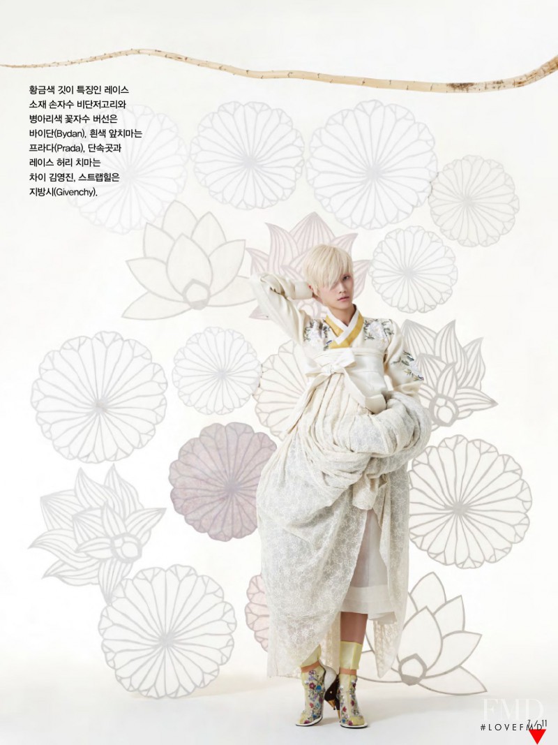 Hyun Yi Lee featured in Flower, May 2013