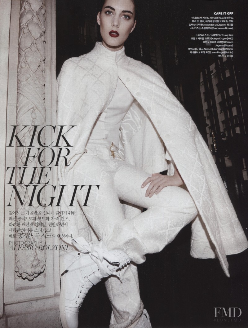 Katryn Kruger featured in Kick For The Night, October 2013