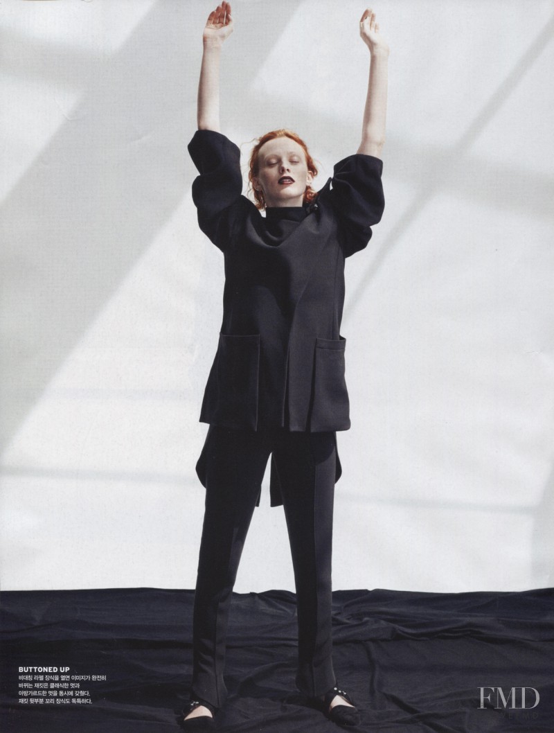 Karen Elson featured in Come As You Are, October 2013