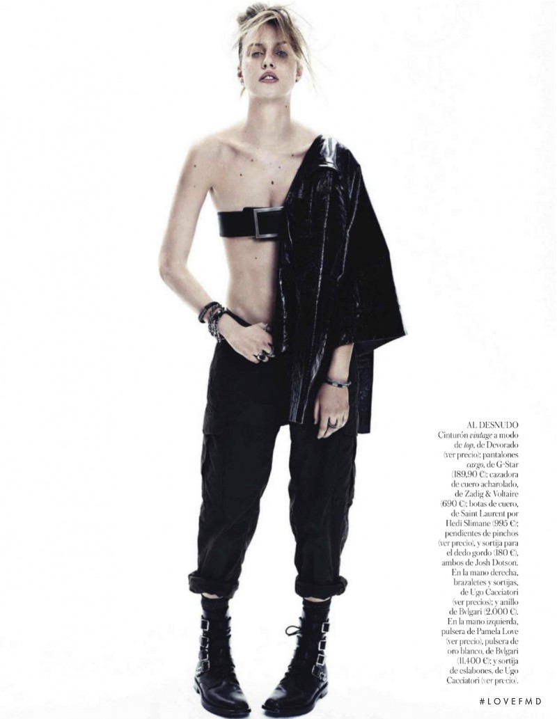 Julia Frauche featured in Lady Grunge, November 2013