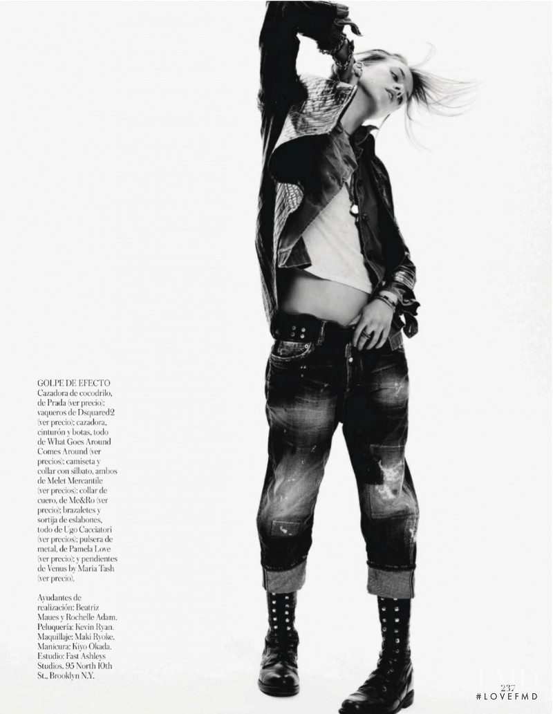 Julia Frauche featured in Lady Grunge, November 2013