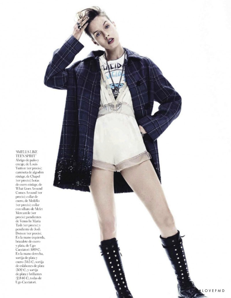 Julia Frauche featured in Lady Grunge, November 2013