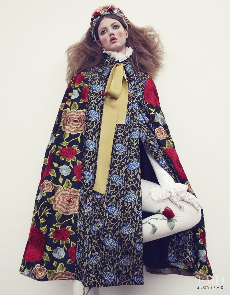 Lindsey Wixson featured in The Anastasia Of Winter, December 2013