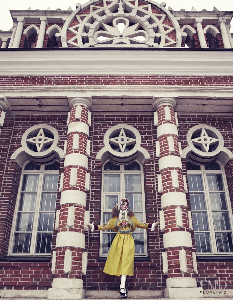 Lindsey Wixson featured in The Anastasia Of Winter, December 2013