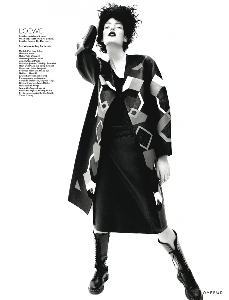 Marikka Juhler featured in Tough Love, October 2013