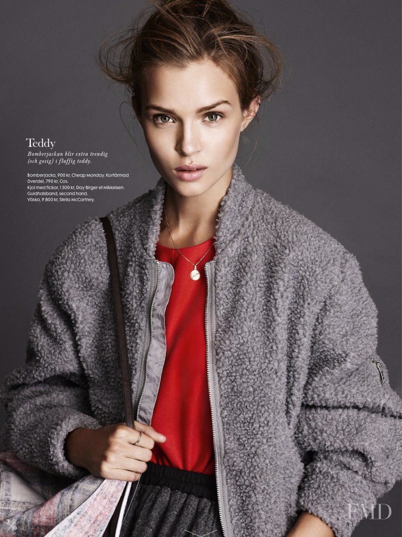 Josephine Skriver featured in Den Nya Linjen, November 2013