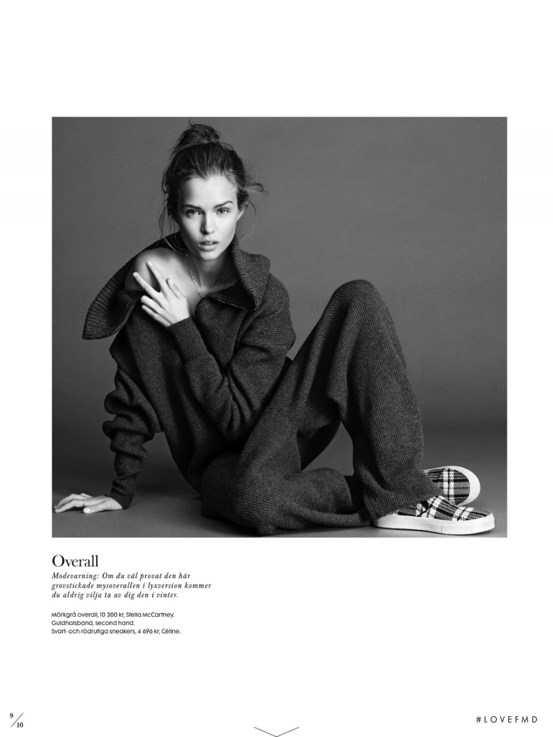 Josephine Skriver featured in Den Nya Linjen, November 2013