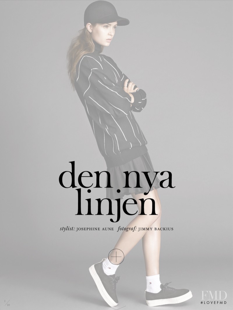 Josephine Skriver featured in Den Nya Linjen, November 2013