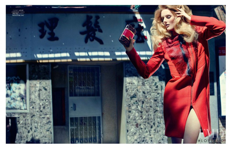 Lydia Hearst featured in Red Hot, November 2013