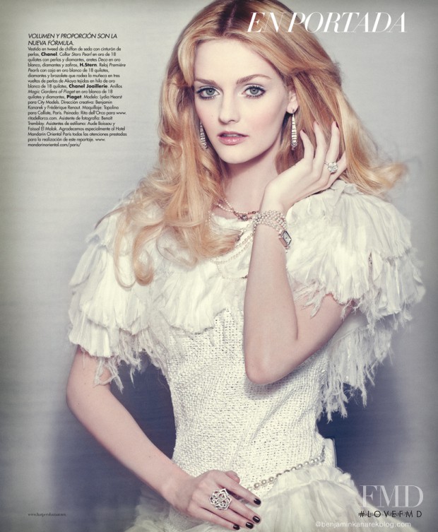 Lydia Hearst featured in Los Anos Maravillosos, May 2012