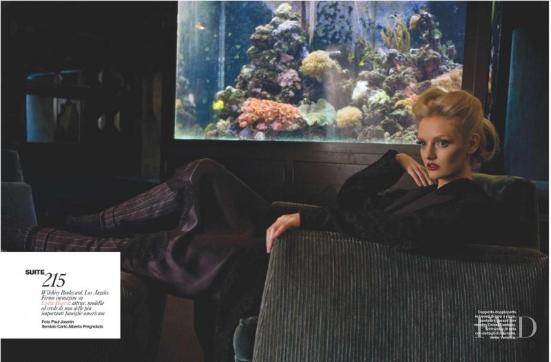 Lydia Hearst featured in Suite 215, September 2011