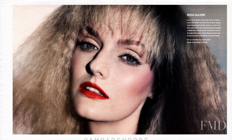 Lydia Hearst featured in Light Fantastic, February 2012