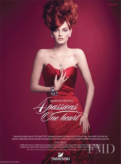 Lydia Hearst featured in 4 Passions One Heart, November 2012