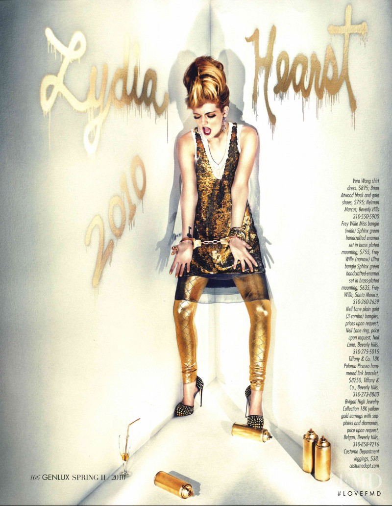 Lydia Hearst featured in Lydia\'s Golden Rule, March 2010