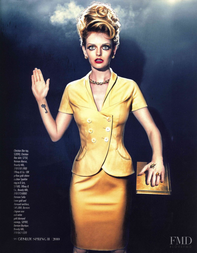 Lydia Hearst featured in Lydia\'s Golden Rule, March 2010