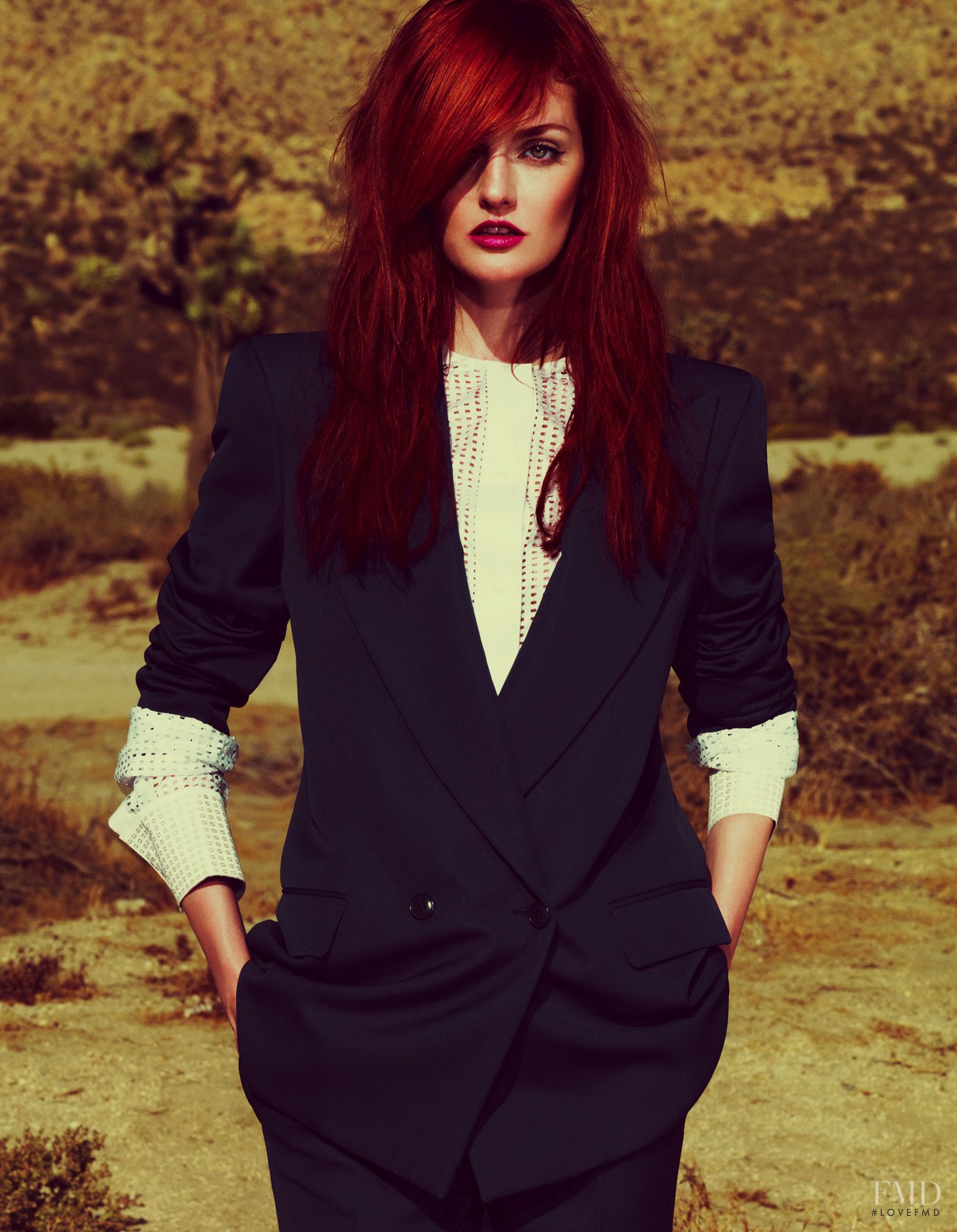 Lydia Hearst Red hair
