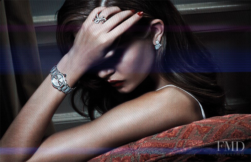 Josephine Skriver featured in Watches & Diamonds, October 2013