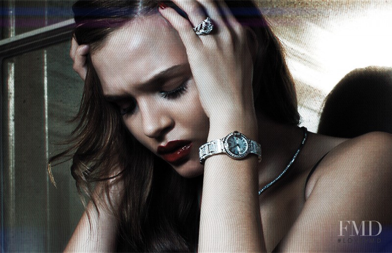 Josephine Skriver featured in Watches & Diamonds, October 2013
