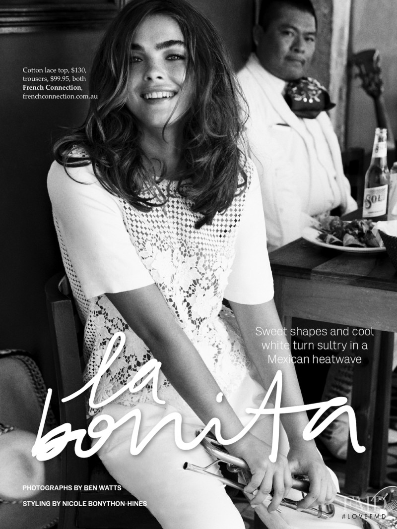 Bambi Northwood-Blyth featured in La Bonita, November 2013