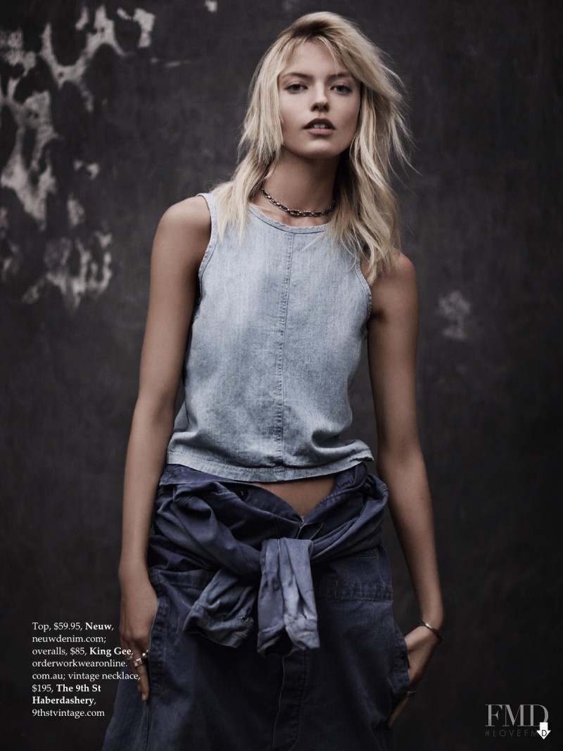 Martha Hunt featured in Distress Call, November 2013