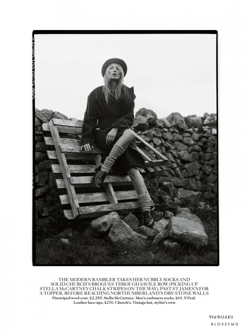 Kate Moss featured in Made In Britain, December 2013